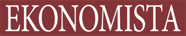 Logo of the journal: Ekonomista